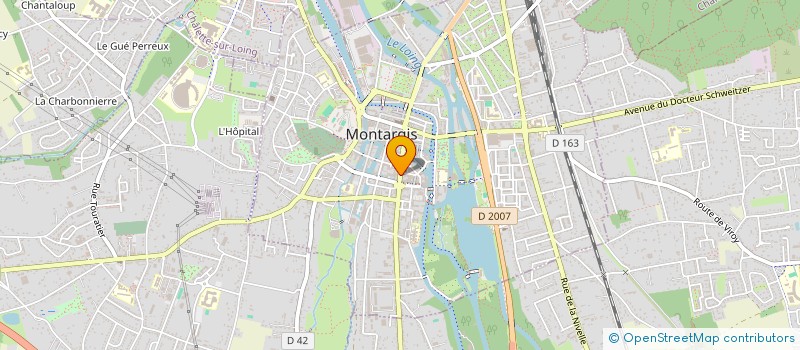 localisation de l'entreprise ANNPAT à MONTARGIS