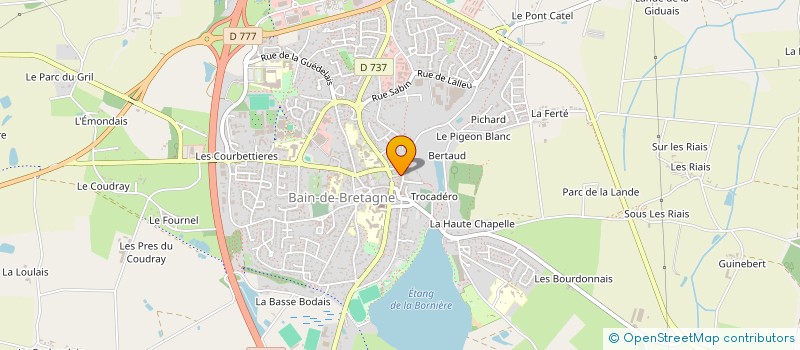 localisation de l'entreprise ANNUAIRE RENOV  BAIN-DE-BRETAGNE