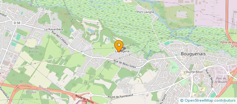 localisation de l'entreprise ANNUAIRES DES ASSOCIATIONS à BOUGUENAIS
