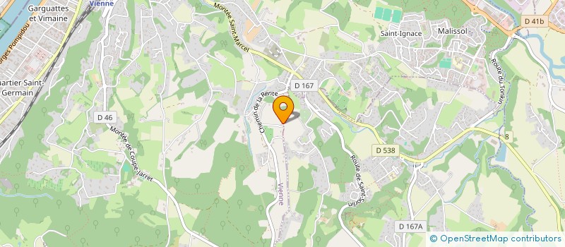 localisation de l'entreprise ANNUEL IMMO  VIENNE