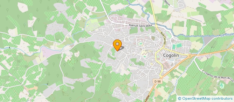 localisation de l'entreprise ANNUNZIATA à COGOLIN