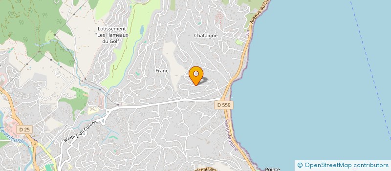 localisation de l'entreprise ANNY à SAINTE-MAXIME