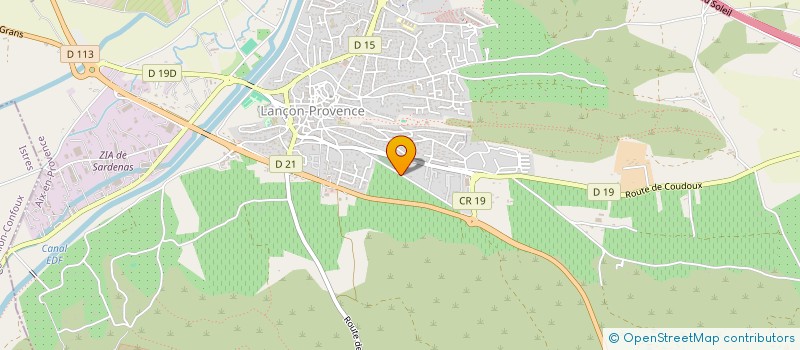 localisation de l'entreprise ANNY THAI SUSHI  LANCON-PROVENCE