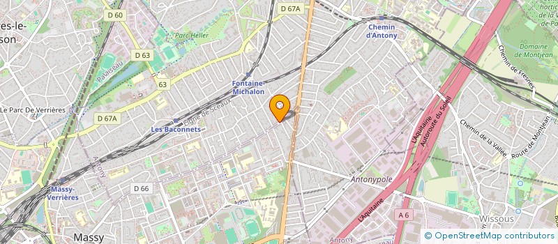 localisation de l'entreprise ANO-CONSULTING à ANTONY