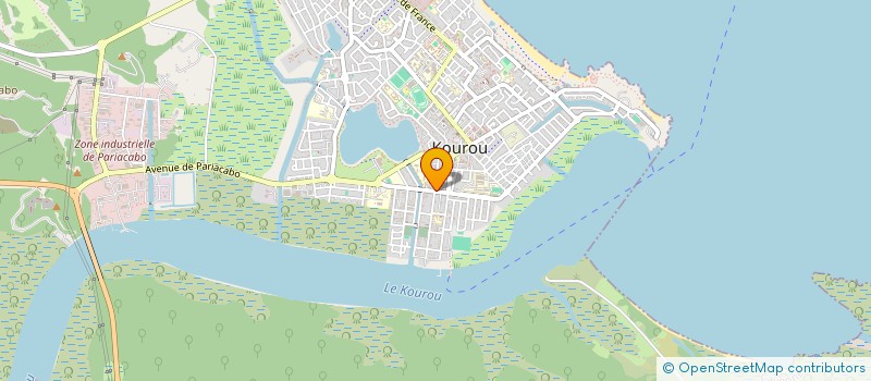localisation de l'entreprise ANO HOLDING à KOUROU