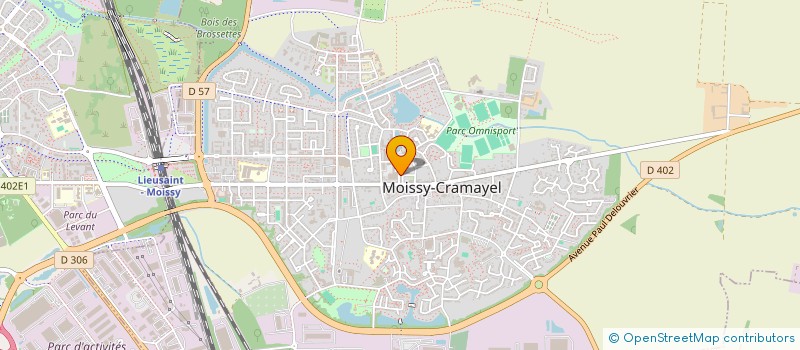 localisation de l'entreprise ANOC à MOISSY-CRAMAYEL