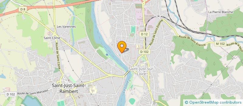 localisation de l'entreprise ANOCA  SAINT-JUST-SAINT-RAMBERT