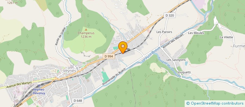 localisation de l'entreprise ANOD à VEYNES