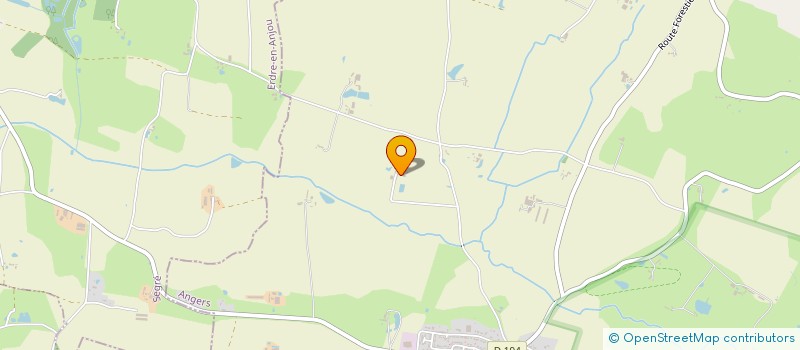 localisation de l'entreprise ANODIS  BECON-LES-GRANITS