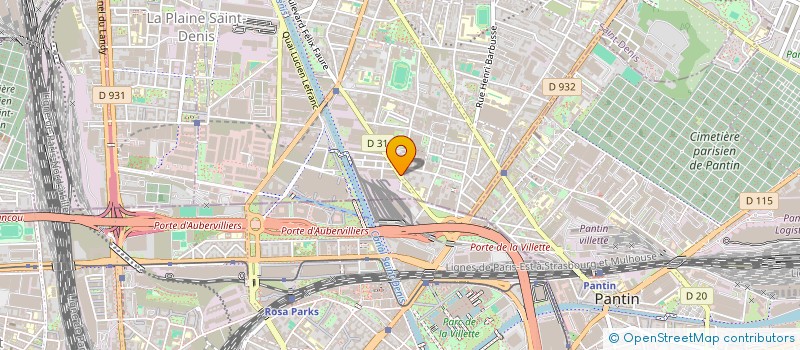 localisation de l'entreprise ANOJANSIX à AUBERVILLIERS