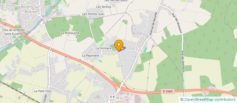 localisation de l'entreprise ANOL  CHECY