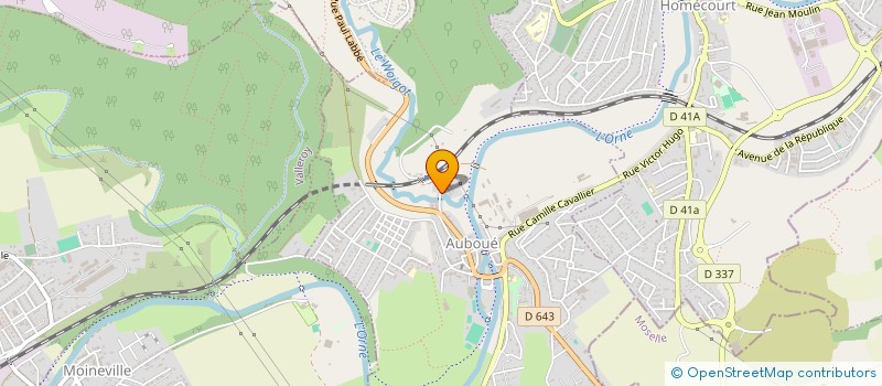 localisation de l'entreprise ANOLAS TRANSPORTS  AUBOUE