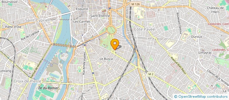 localisation de l'entreprise ANOLI LENS PROD à TOULOUSE