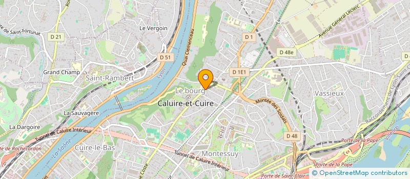 localisation de l'entreprise ANOLIKOLO à CALUIRE-ET-CUIRE