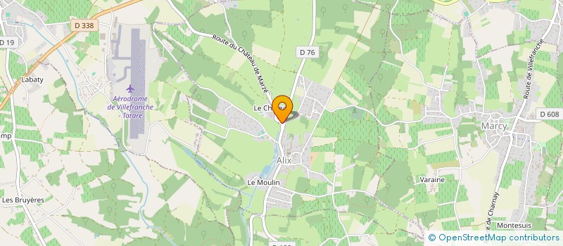 localisation de l'entreprise ANOLIM INVEST  ALIX