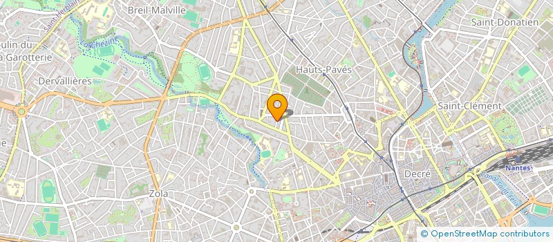localisation de l'entreprise ANOLISA à NANTES