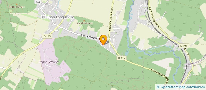 localisation de l'entreprise ANOLJULMA à D'HUISON-LONGUEVILLE