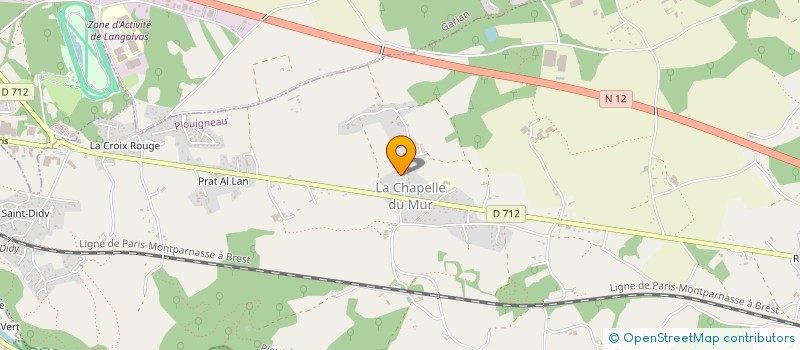 localisation de l'entreprise ANOMER  LA FORET-FOUESNANT