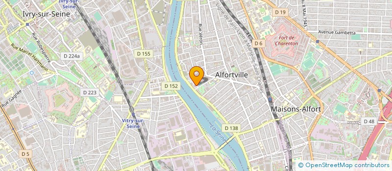 localisation de l'entreprise ANON ET N'GUESSAN à ALFORTVILLE
