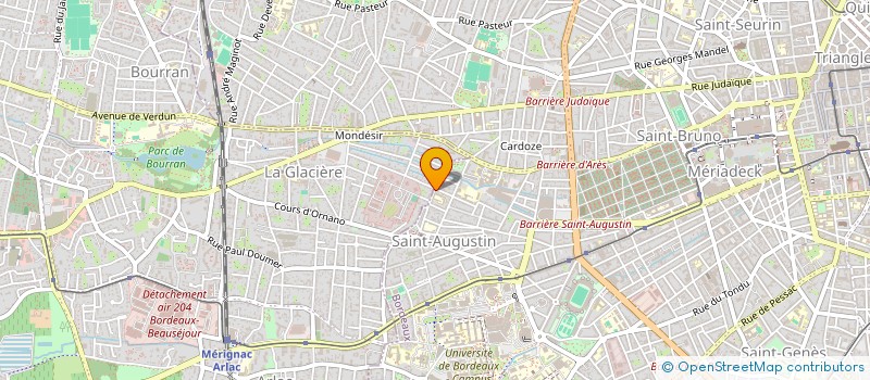 localisation de l'entreprise ANONAJAMAT  BORDEAUX