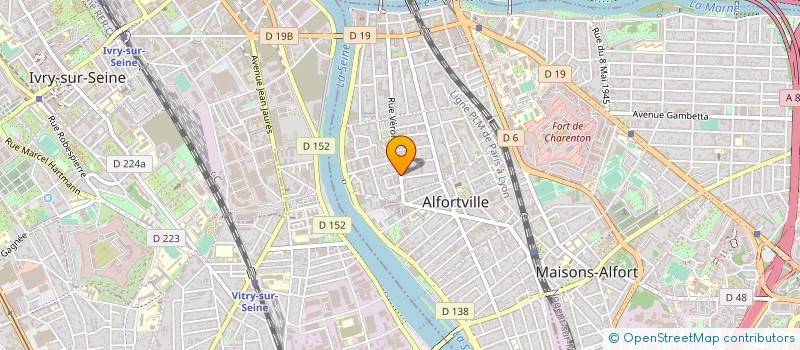 localisation de l'entreprise ANONG CLEAN à ALFORTVILLE