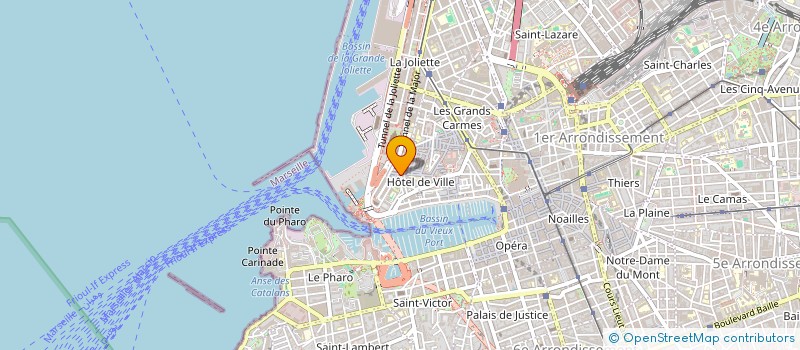 localisation de l'entreprise ANONYM  MARSEILLE