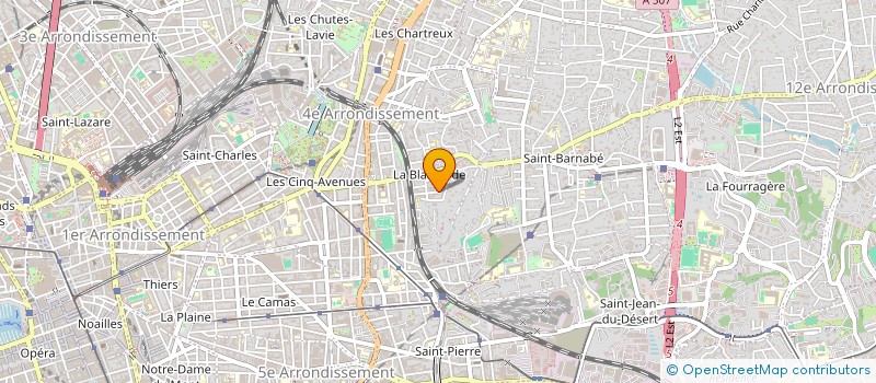 localisation de l'entreprise ANONYMA à MARSEILLE