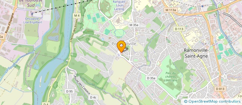 localisation de l'entreprise ANOP VISION à TOULOUSE