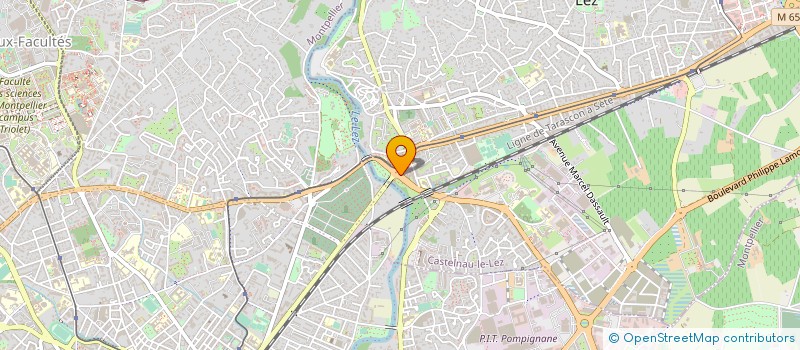 localisation de l'entreprise ANOPSEO  CASTELNAU-LE-LEZ