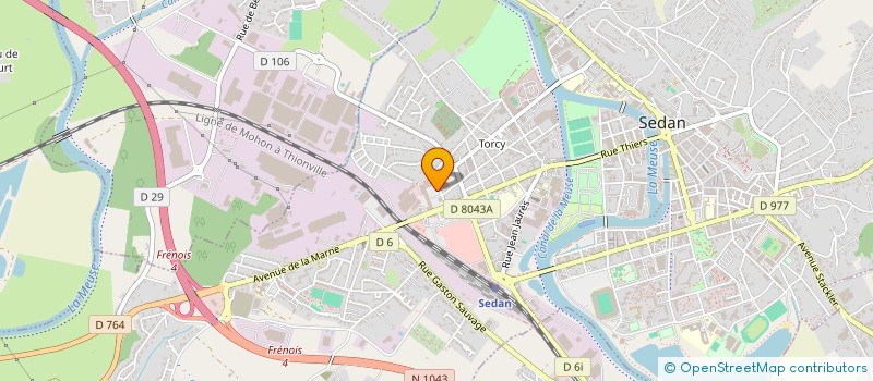 localisation de l'entreprise ANOR à BALAN