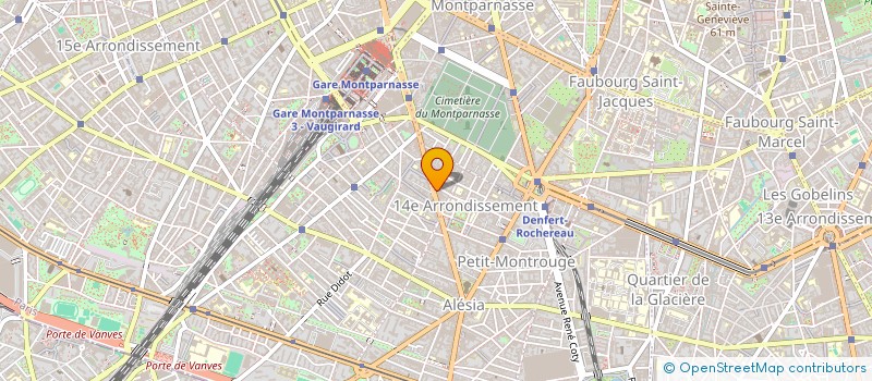 localisation de l'entreprise ANOR à PARIS