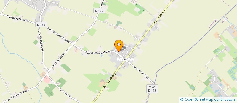 localisation de l'entreprise ANOR  LAVENTIE