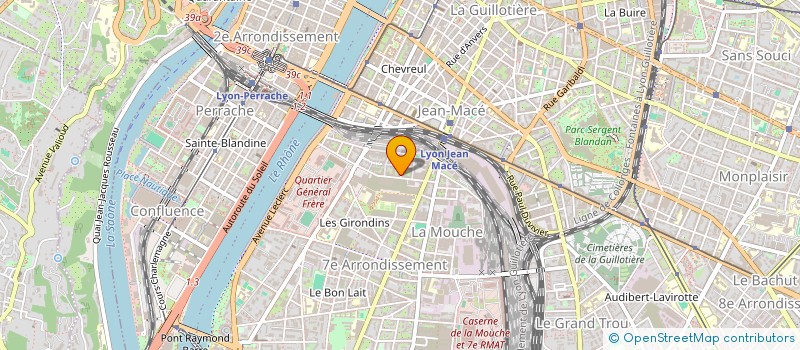 localisation de l'entreprise ANORA  LYON