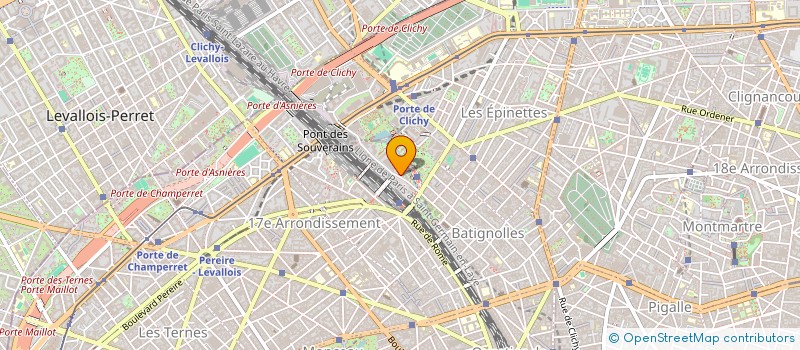 localisation de l'entreprise ANORAC  PARIS