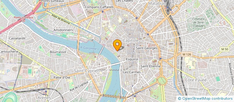 localisation de l'entreprise ANOREXIE BOULIMIE OCCITANIE  TOULOUSE