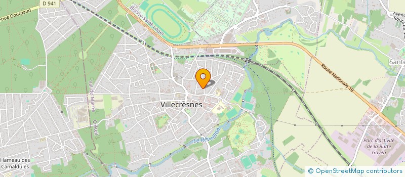 localisation de l'entreprise ANORGA RAPHAEL ANORGA COLETTE  VILLECRESNES