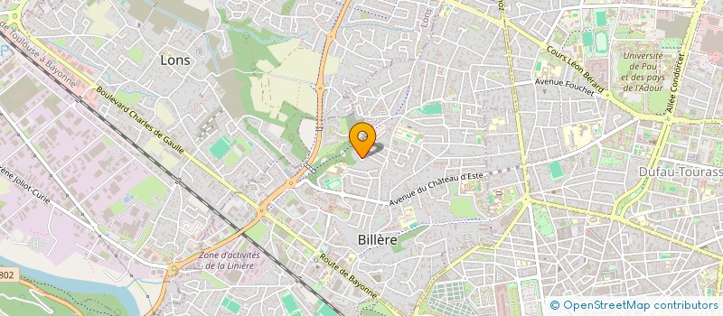 localisation de l'entreprise ANOTEN  BILLERE