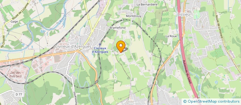 localisation de l'entreprise ANOTHER BRICK  PRADINES