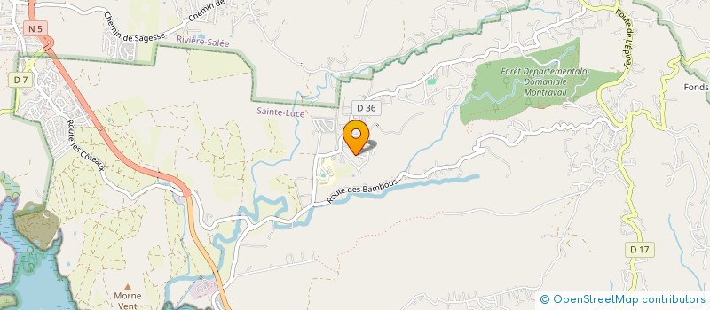 localisation de l'entreprise ANOU  SAINTE-LUCE