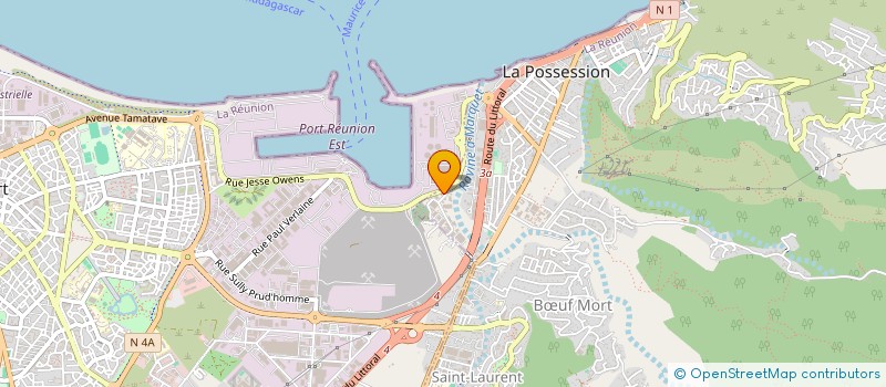 localisation de l'entreprise ANOU à LA POSSESSION