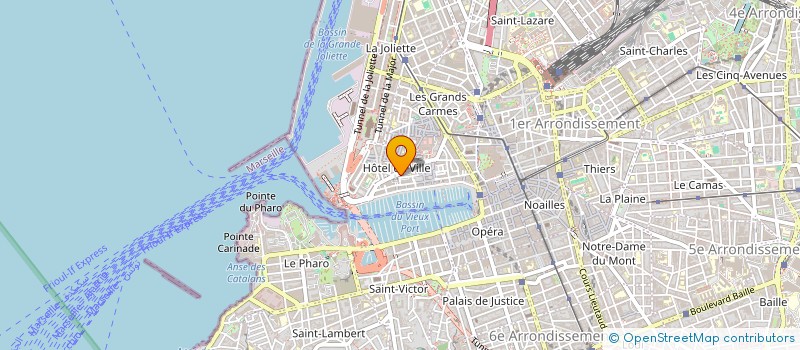 localisation de l'entreprise ANOU PANISSE à MARSEILLE