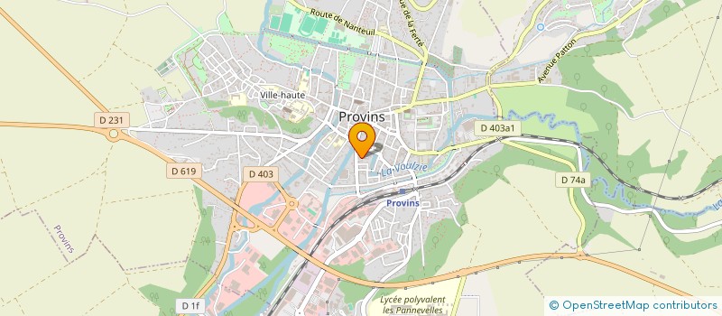 localisation de l'entreprise ANOU2 à PROVINS
