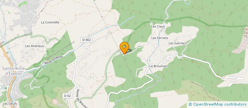 localisation de l'entreprise ANOUCH à EVENOS