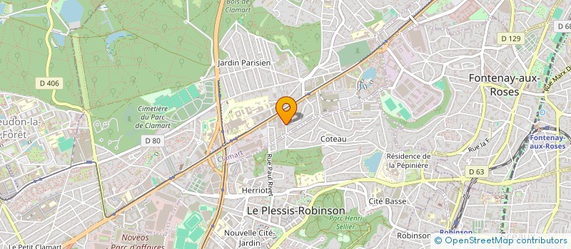 localisation de l'entreprise ANOUCHE à CLAMART