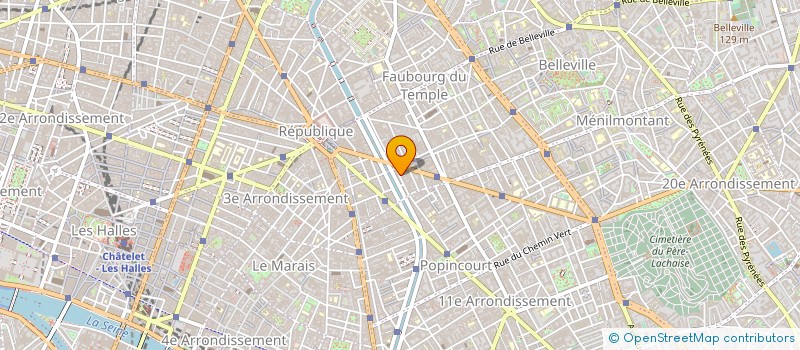 localisation de l'entreprise ANOUCHE PRODUCTIONS  PARIS