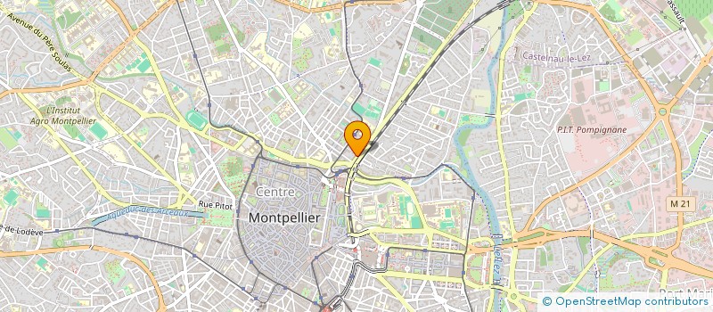 localisation de l'entreprise ANOUDYL à MONTPELLIER