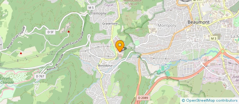 localisation de l'entreprise ANOUK à CEYRAT