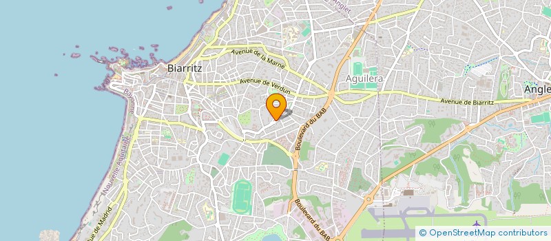 localisation de l'entreprise ANOUK GUILLON CONSULTING à BIARRITZ