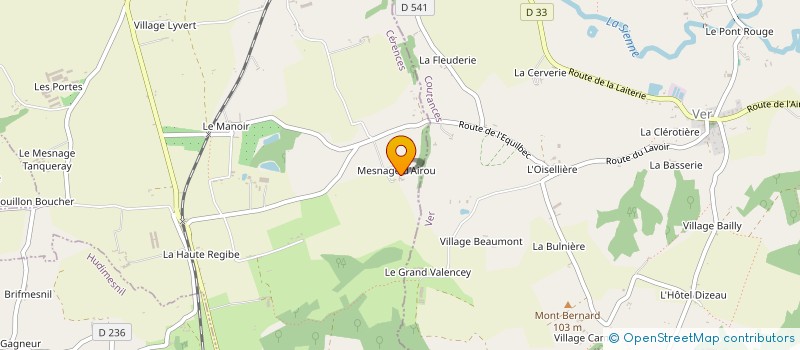 localisation de l'entreprise ANOUKIS  CERENCES