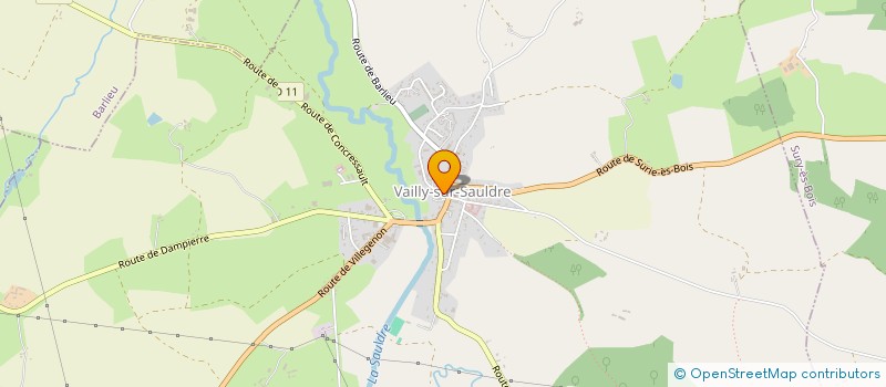 localisation de l'entreprise ANOUKIS JEWELRY à VAILLY-SUR-SAULDRE